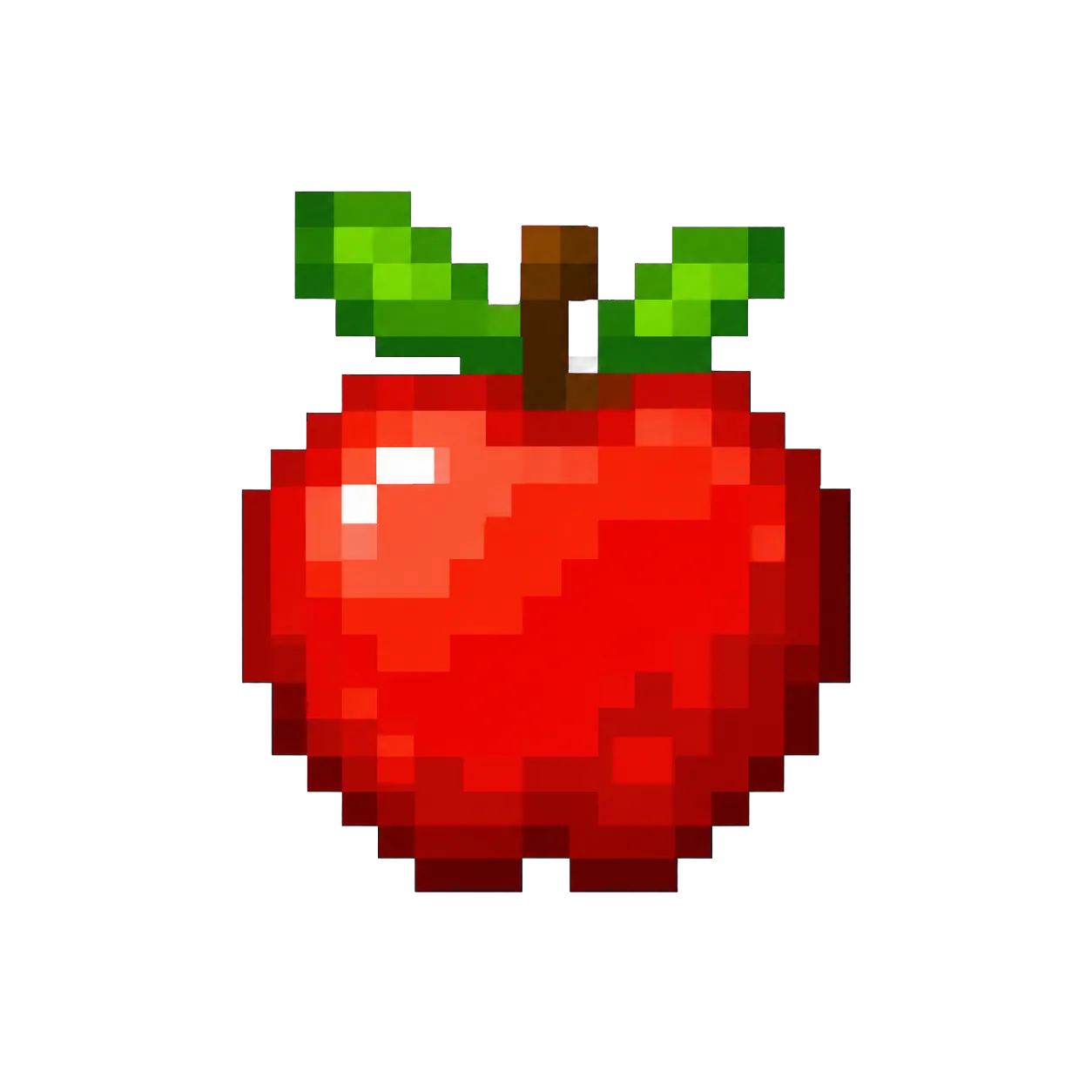 Original pixel art Apple icon