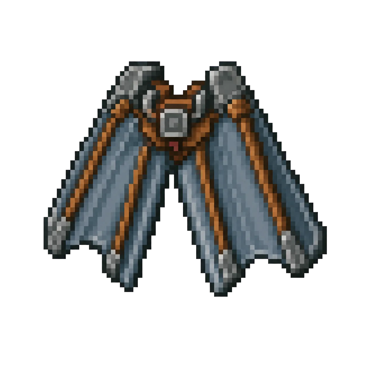 Original pixel art Elytra wings icon