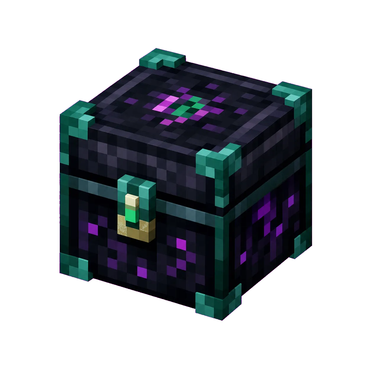 Original pixel art Ender Chest icon