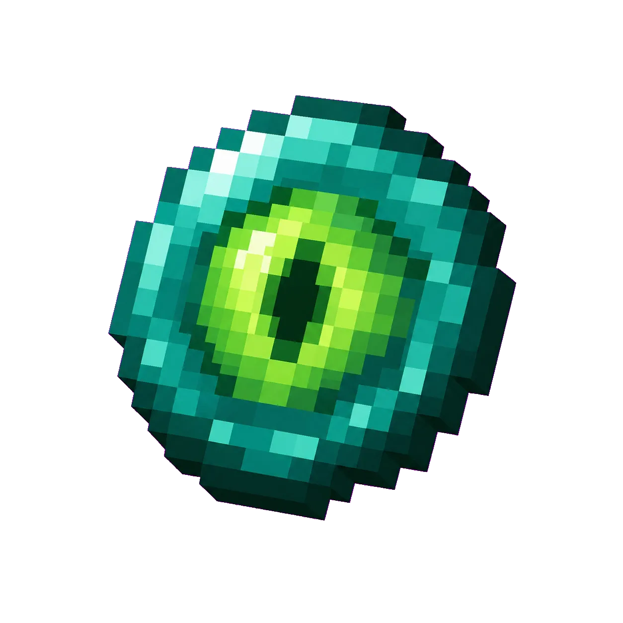 Original pixel art Eye of Ender icon
