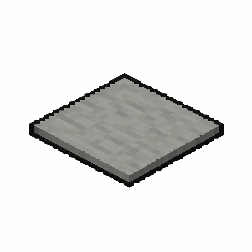 Pixel art illustration of a light gray carpet, a thin flat woven floor covering