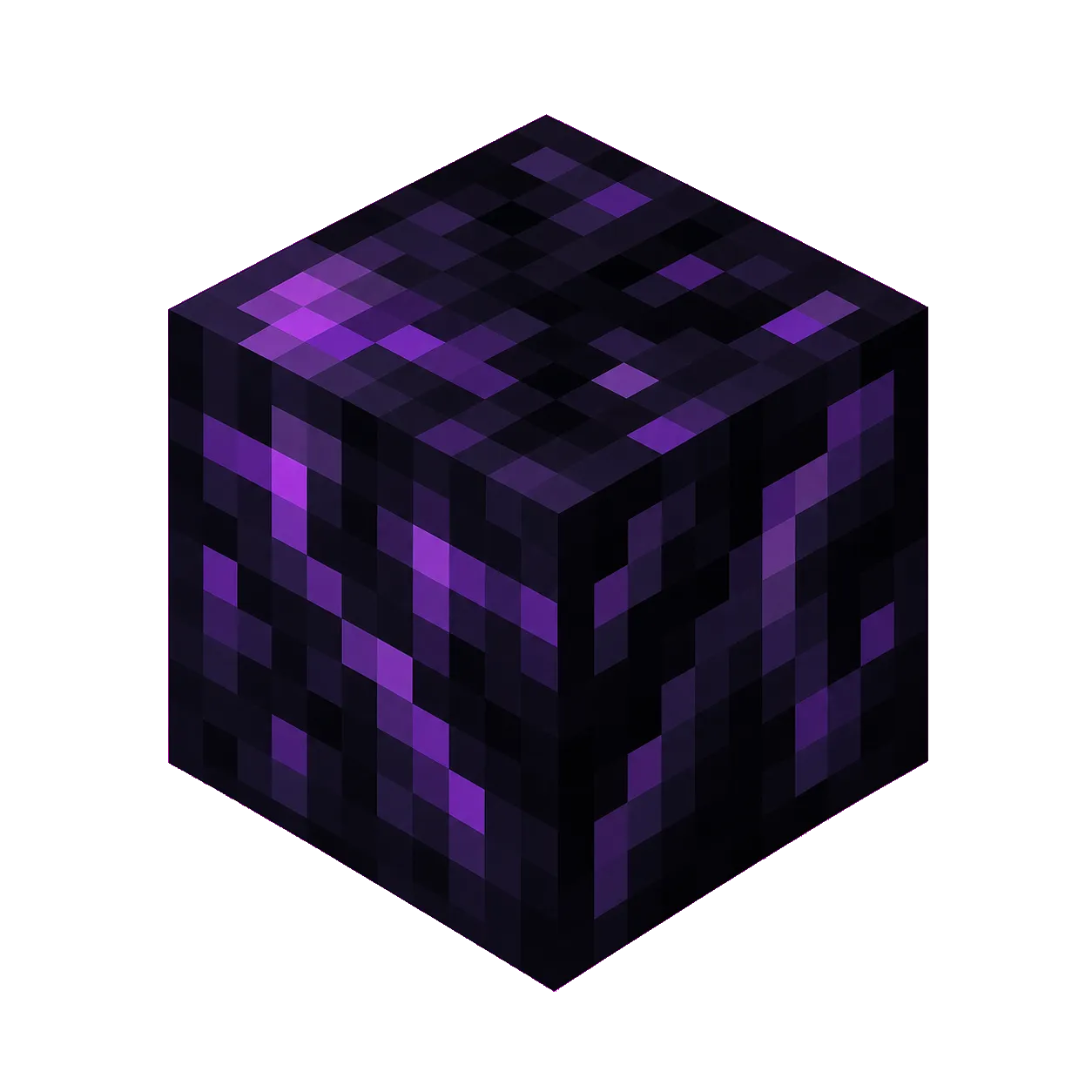 Original pixel art Obsidian icon