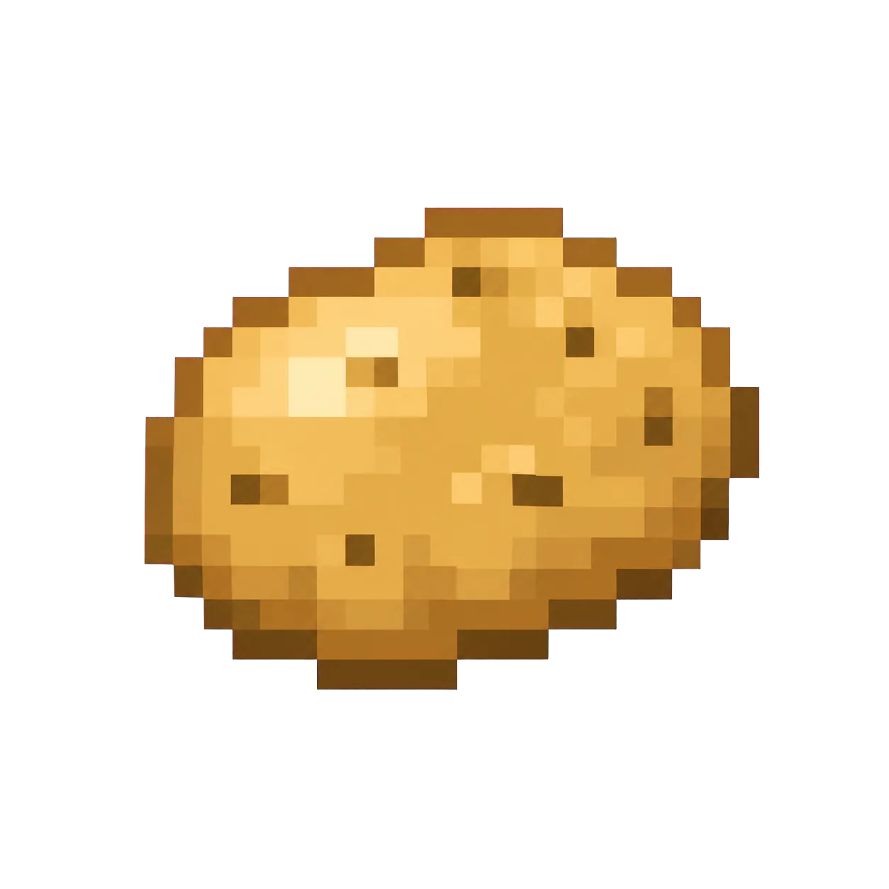 Original pixel art Potato icon