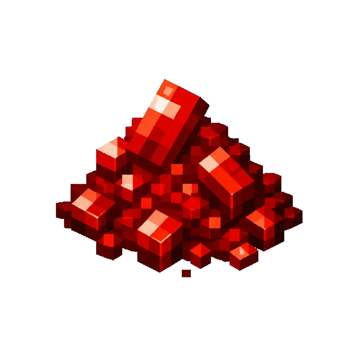 Original pixel art Redstone Dust icon