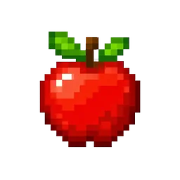 Original pixel art Apple icon