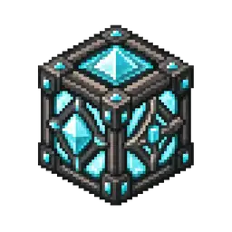 Original pixel art Beacon block icon
