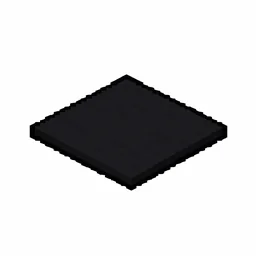 Pixel art illustration of a black carpet, a thin flat woven floor covering