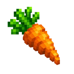 Original pixel art Carrot icon