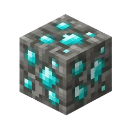 Original pixel art Diamond Ore icon