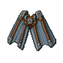 Original pixel art Elytra wings icon