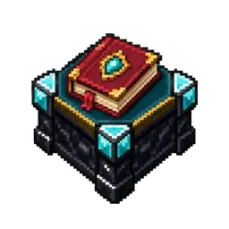 Original pixel art Enchanting Table icon