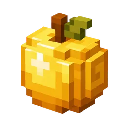 Original pixel art Golden Apple icon