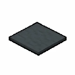 Pixel art illustration of a gray carpet, a thin flat woven floor covering