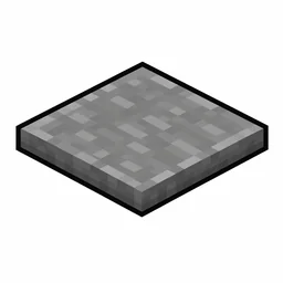 Pixel art illustration of an iron weighted pressure plate, a thin flat plate