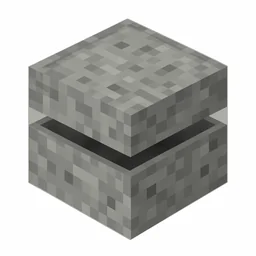 Pixel art illustration of a light gray shulker box with a raised clam-shell lid