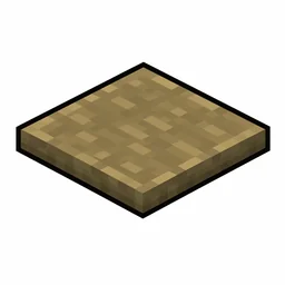 Pixel art illustration of a golden weighted pressure plate, a thin flat plate