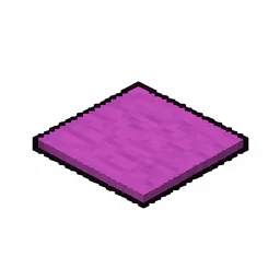 Pixel art illustration of a magenta carpet, a thin flat woven floor covering