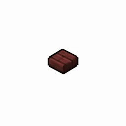 Pixel art illustration of a small chunky mangrove wood button