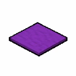 Pixel art illustration of a purple carpet, a thin flat woven floor covering