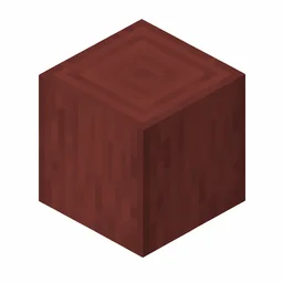 Pixel art illustration of a stripped mangrove wood, smooth bark-free wood