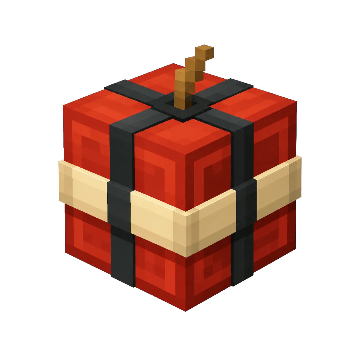 Original pixel art TNT explosive crate icon